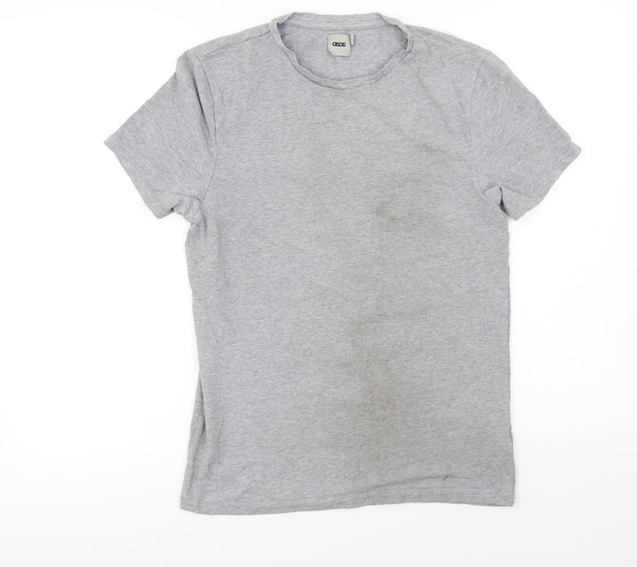 ASOS  Mens Grey    T-Shirt Size S