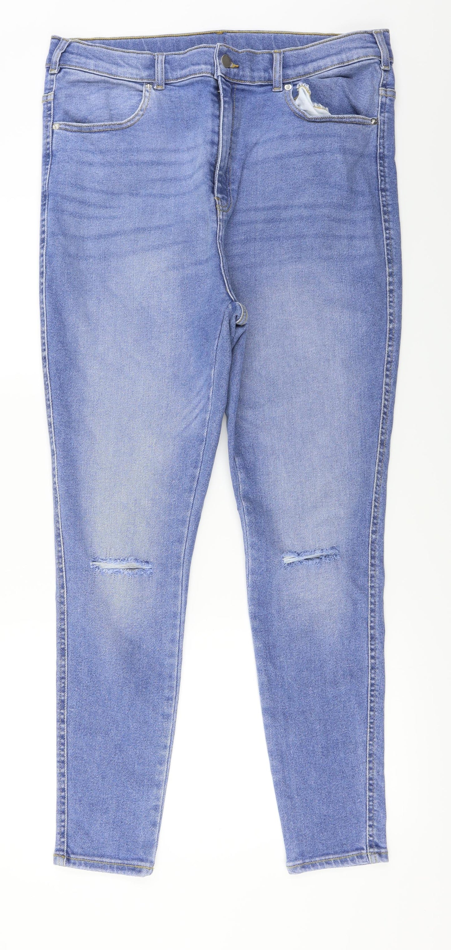 Dr. Denim Womens Blue   Straight Jeans Size 36 in L27 in