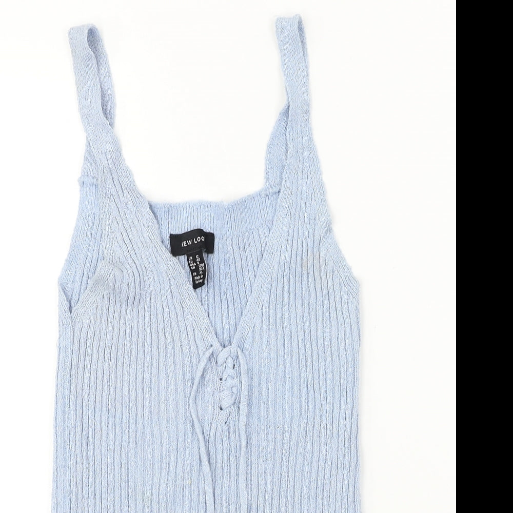 New Look  Womens Blue   Basic Blouse Size 12