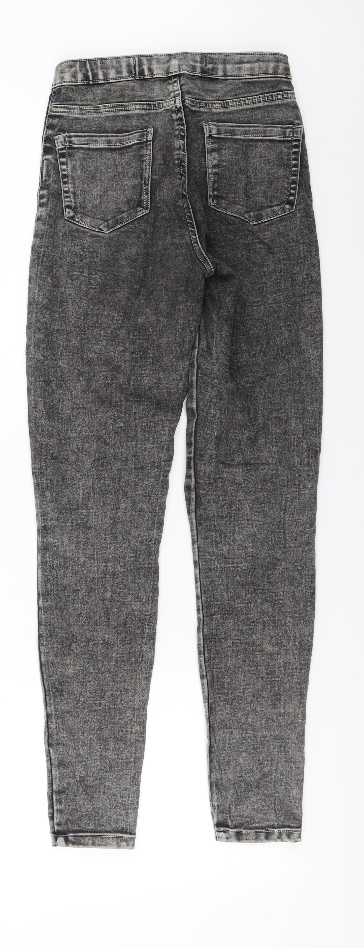 denim co Womens Grey   Skinny Jeans Size 6 L28 in