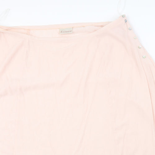 Essence    Womens Pink   A-Line Skirt Size 38 in