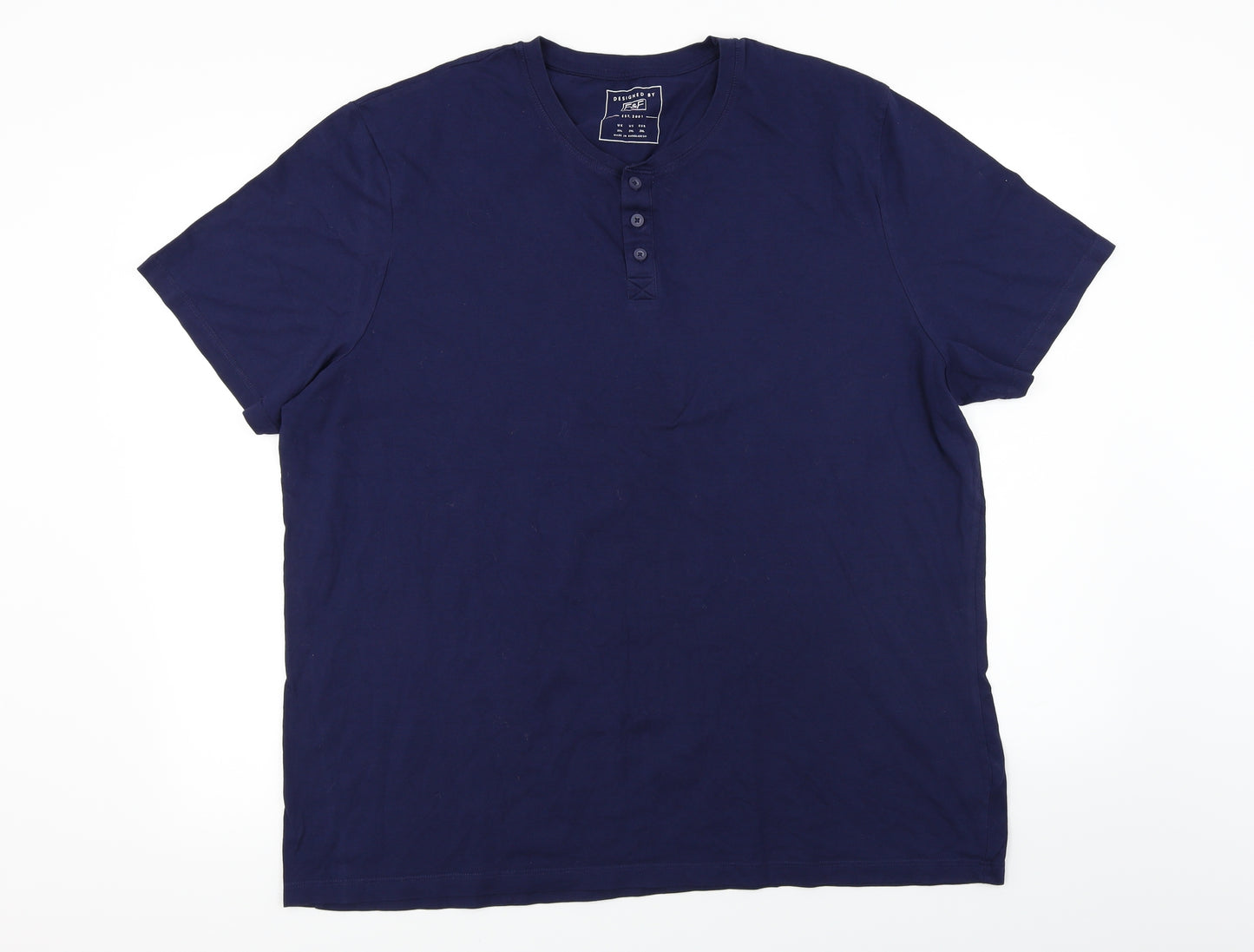 F&F Mens Blue    T-Shirt Size 2XL