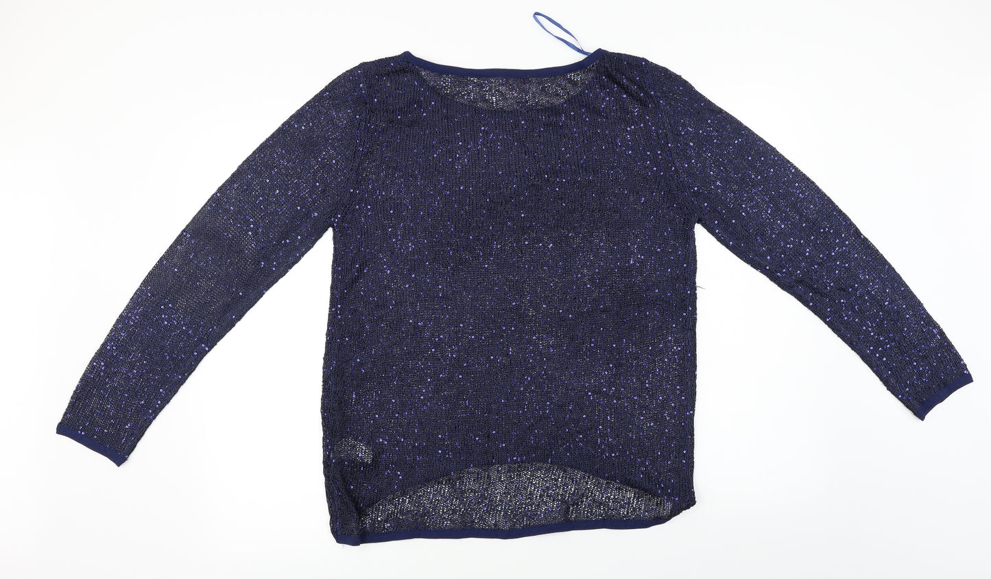 grace fashion Womens Blue   Pullover Jumper Size 14