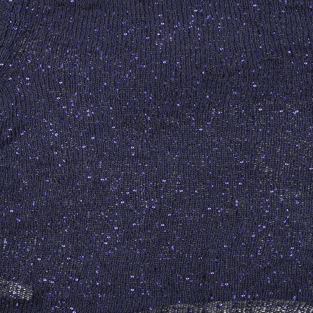 grace fashion Womens Blue   Pullover Jumper Size 14