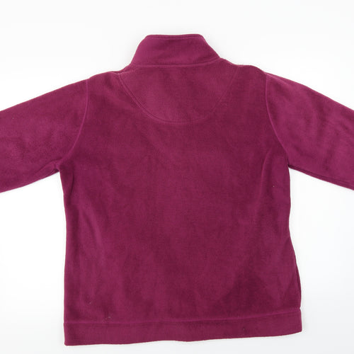 Active Womens Purple   Full Zip Jumper Size 14