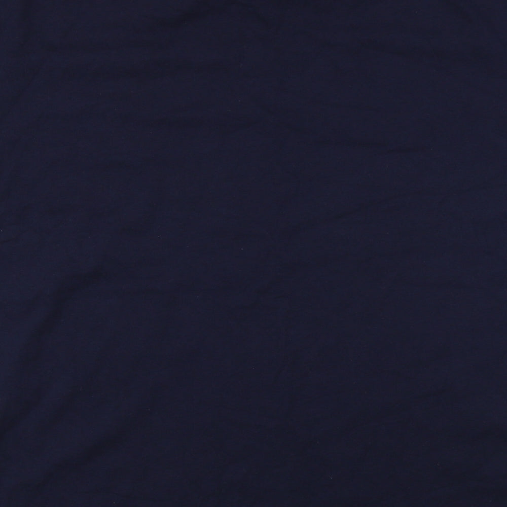 Uneek Mens Blue    T-Shirt Size L