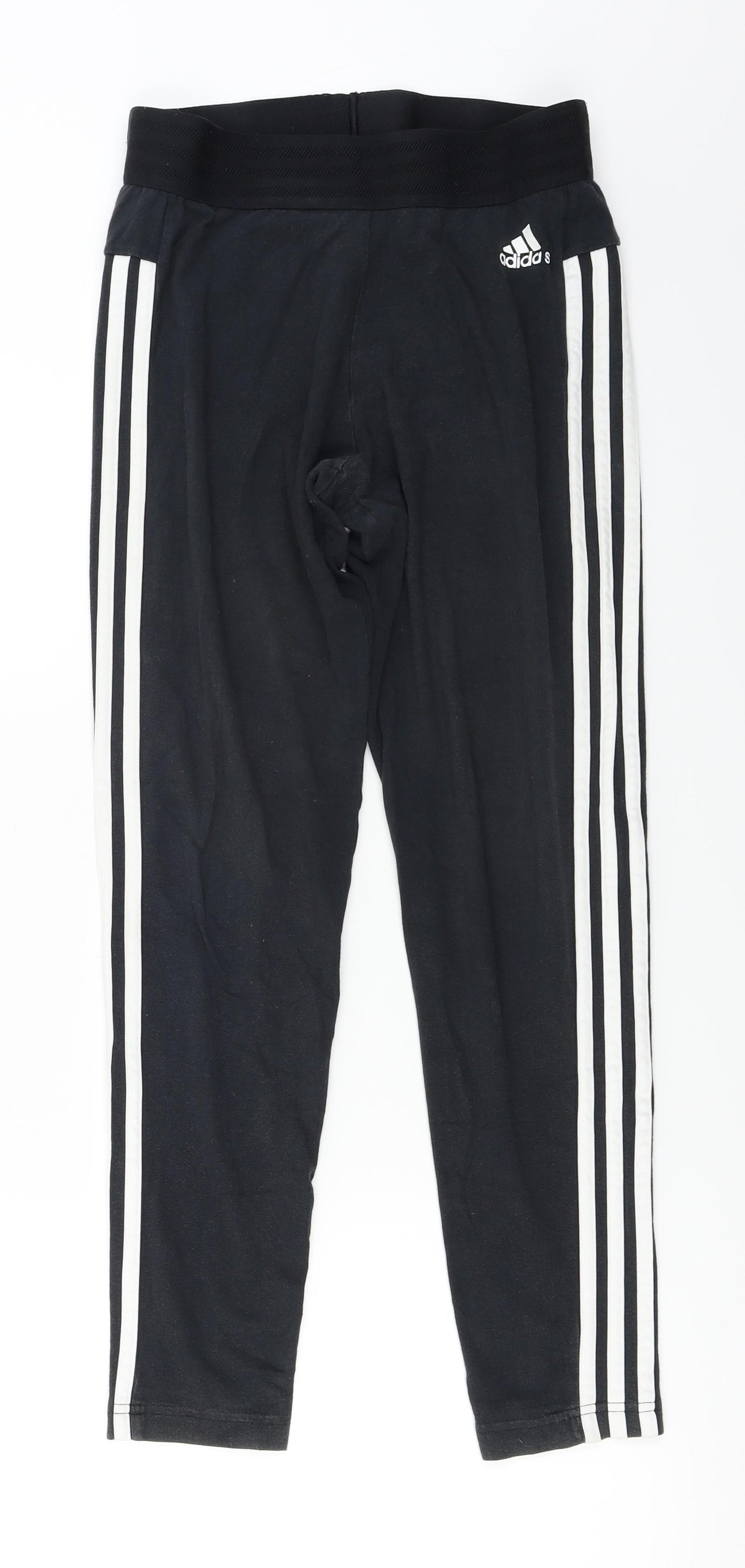 adidas  Womens Black   Trousers  Size 14 L22 in