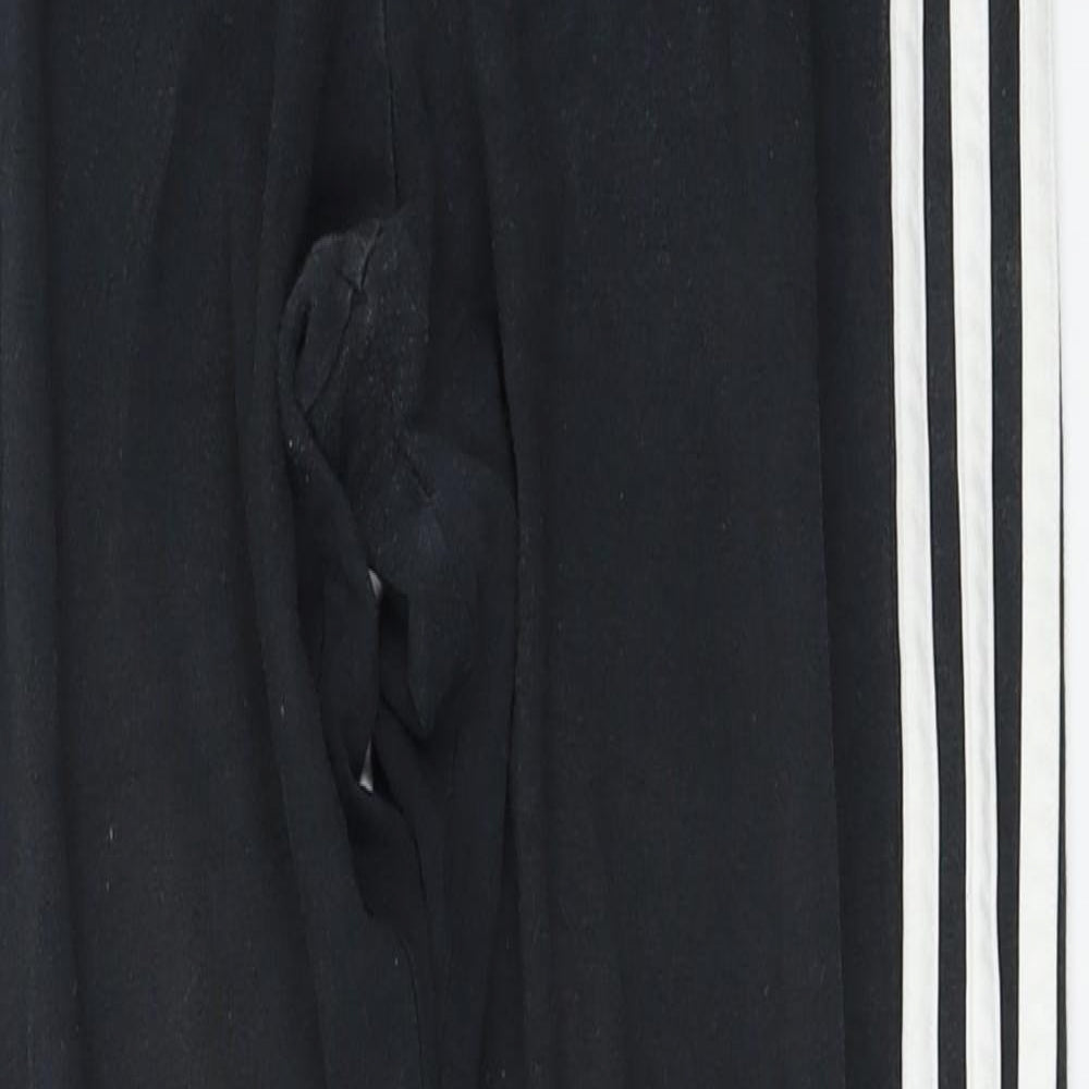 adidas  Womens Black   Trousers  Size 14 L22 in