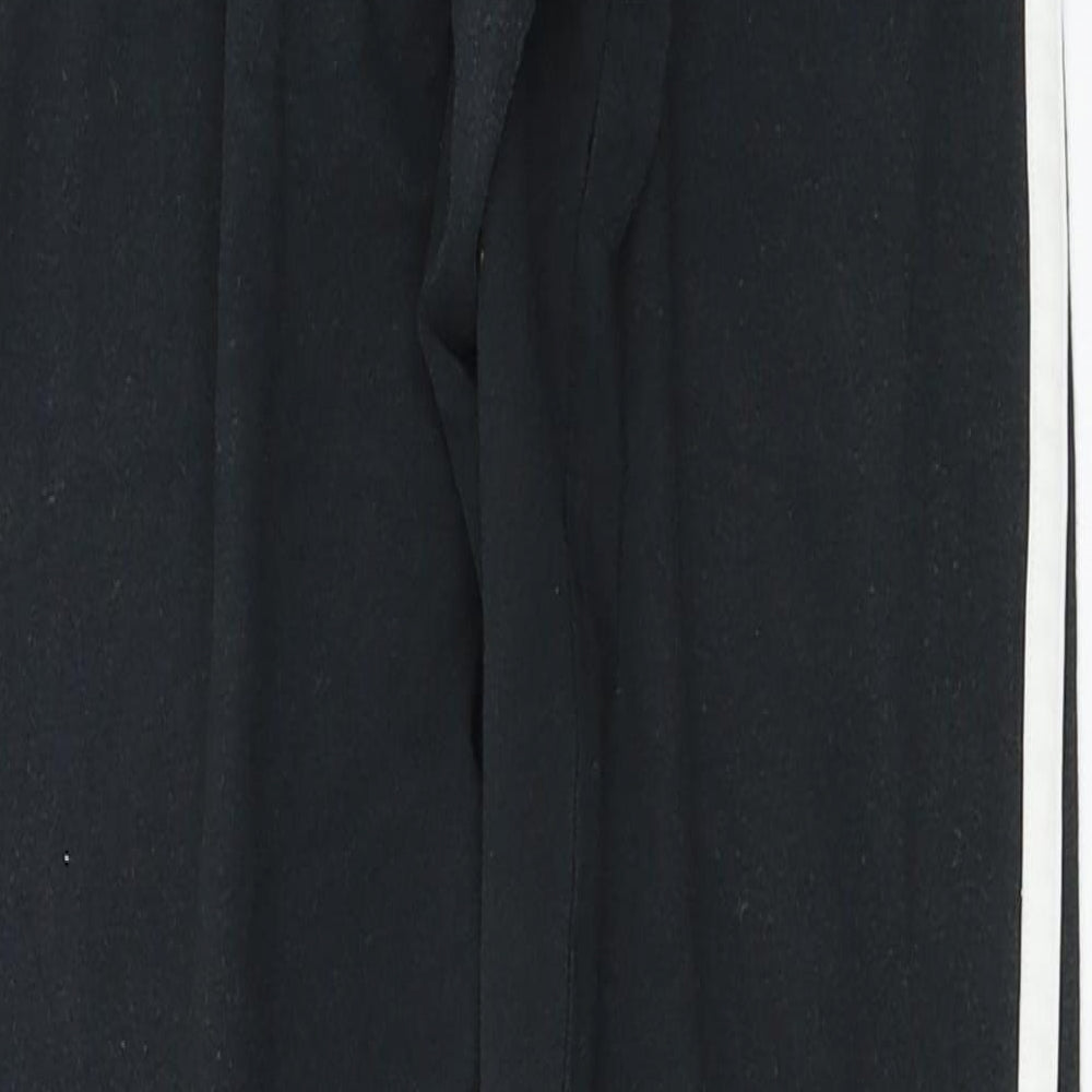 adidas  Womens Black   Trousers  Size 14 L22 in