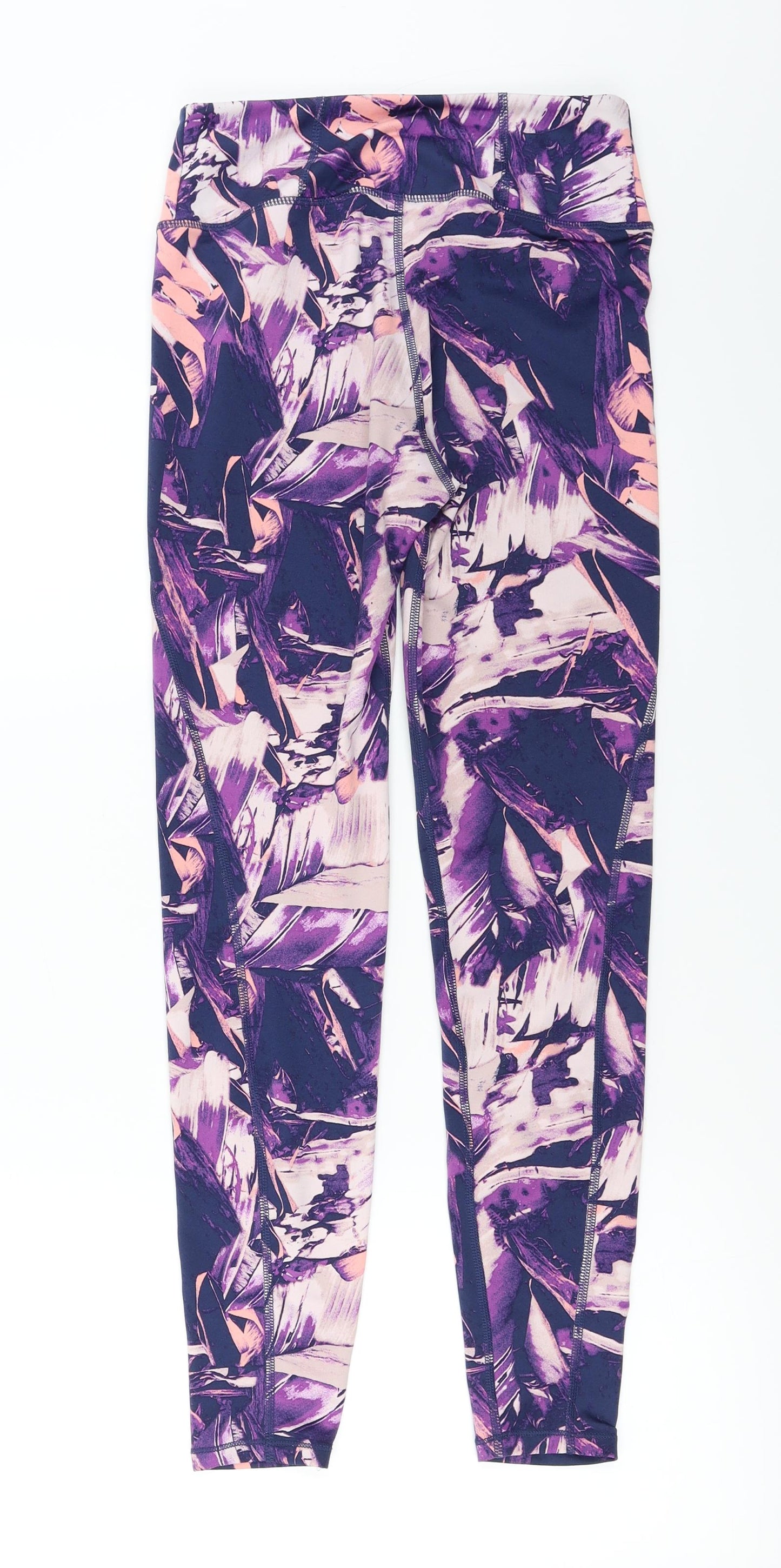 H&M  Womens Purple   Jegging Trousers Size S L24 in
