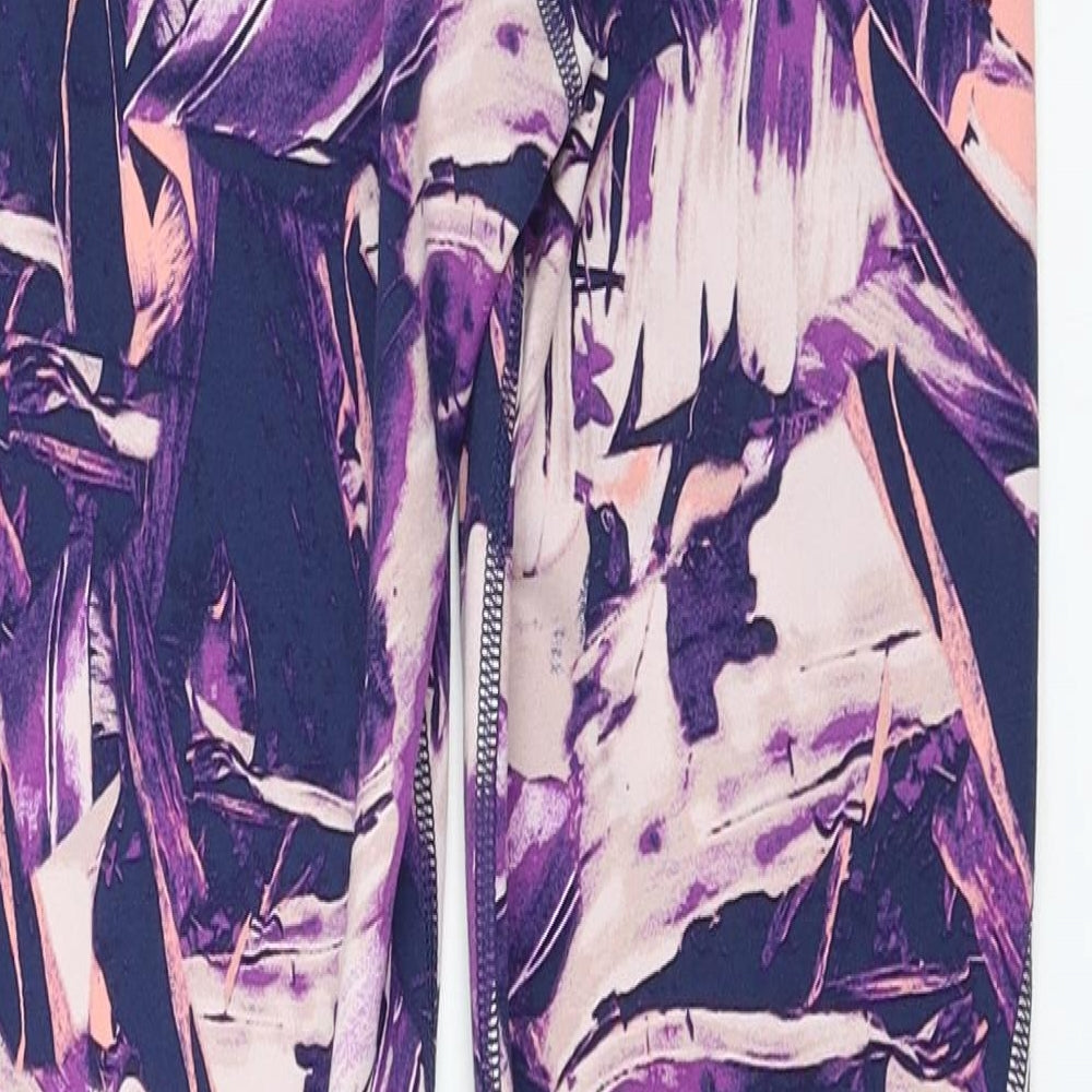 H&M  Womens Purple   Jegging Trousers Size S L24 in