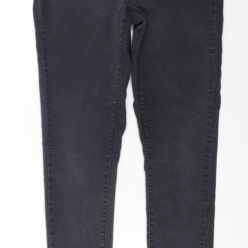 denim co Womens Grey   Straight Jeans Size 12 L25 in