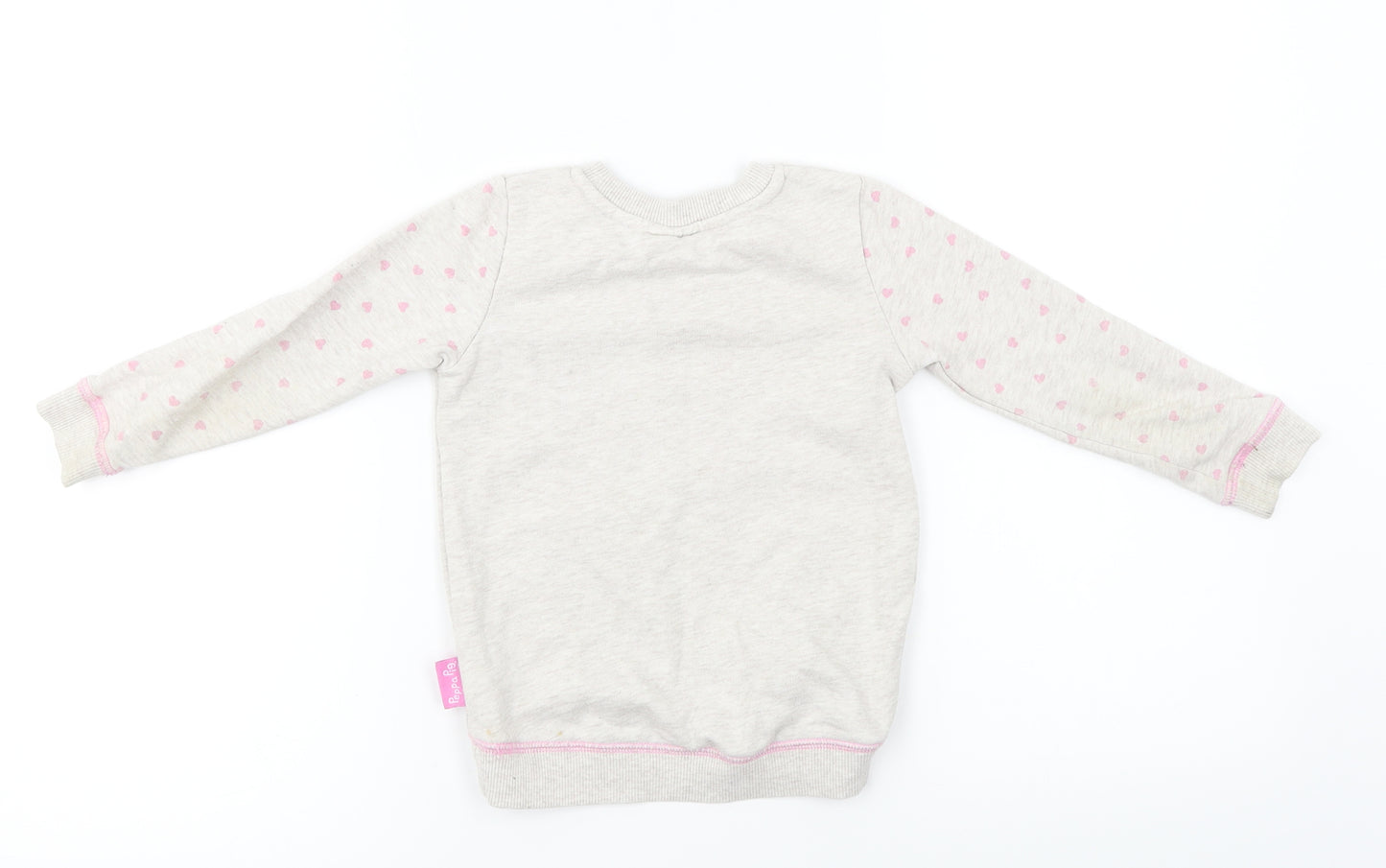TU Girls Grey   Pullover Jumper Size 2-3 Years