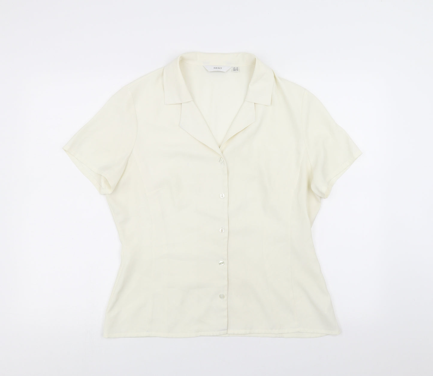NEXT Womens Ivory   Basic Blouse Size 14