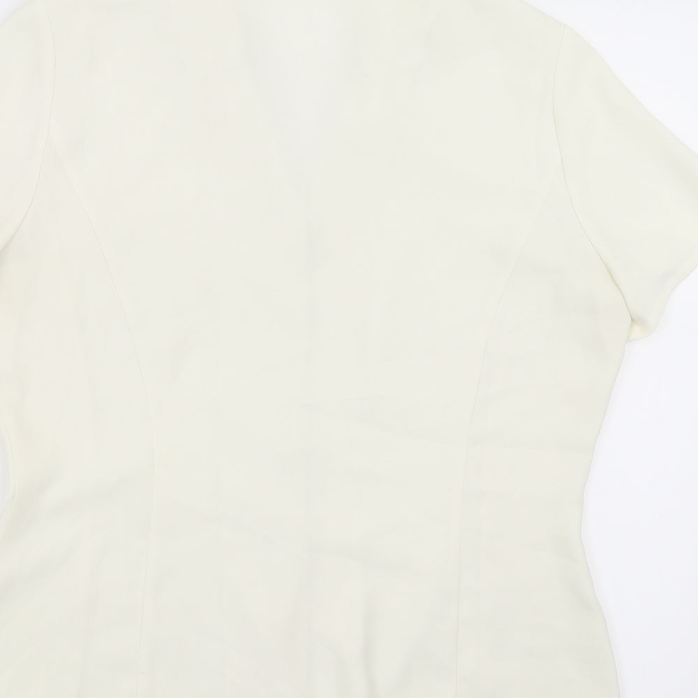 NEXT Womens Ivory   Basic Blouse Size 14