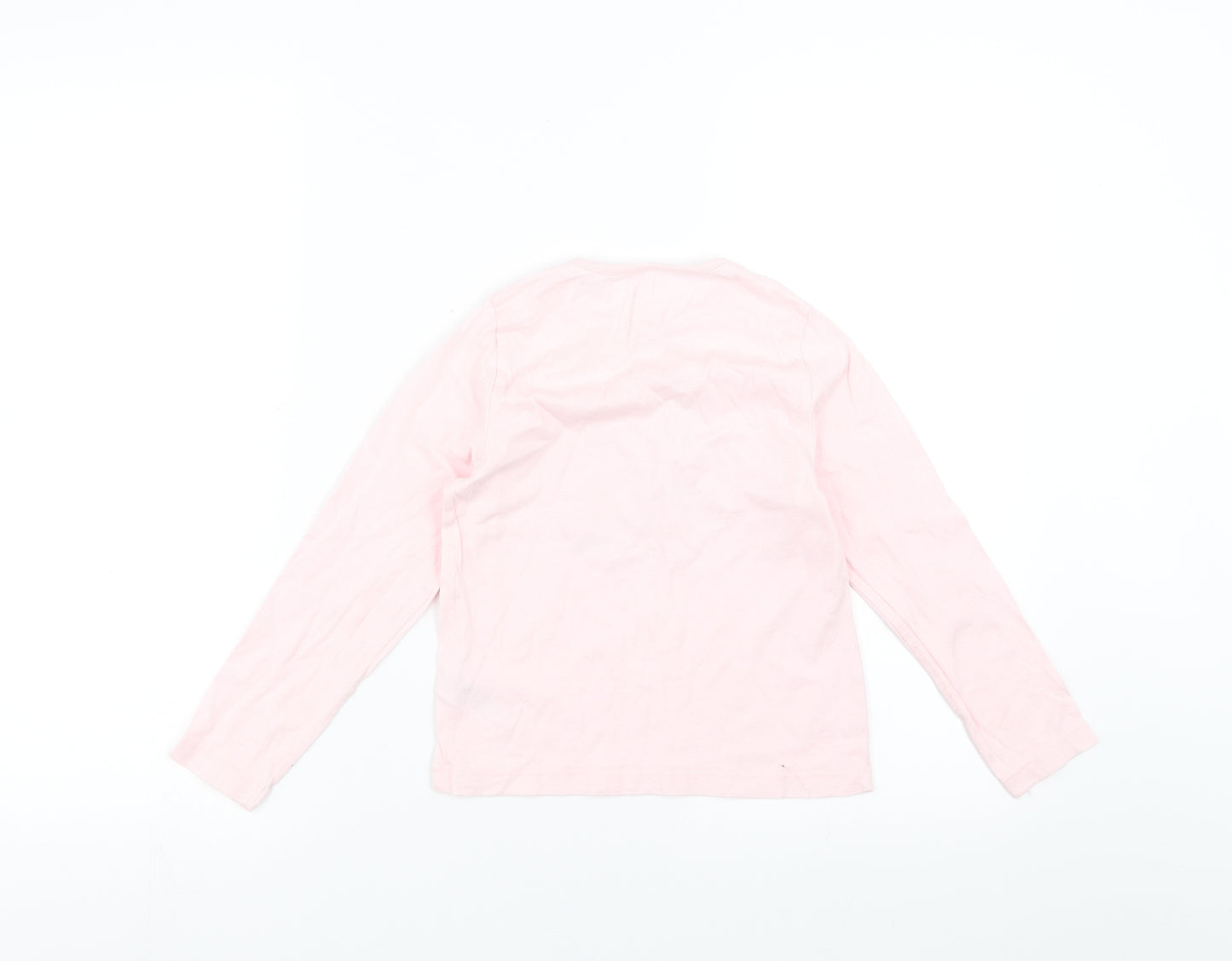 Young Dimension Girls Pink   Basic T-Shirt Size 6-7 Years  - animals