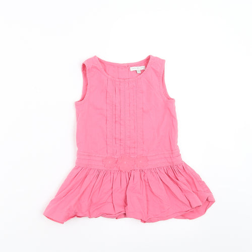 little rocha Girls Pink   Basic Blouse Size 2-3 Years