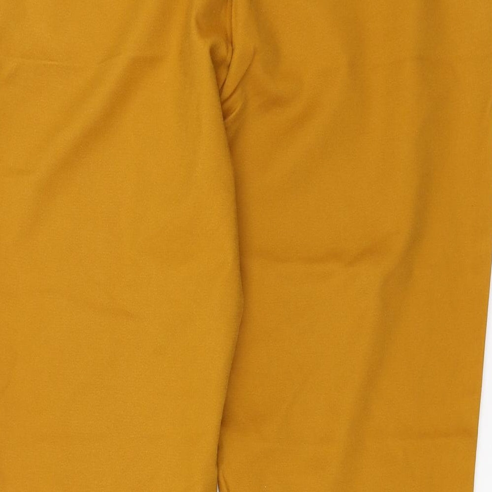 F&F Womens Yellow   Trousers  Size 18 L26 in - Mustard