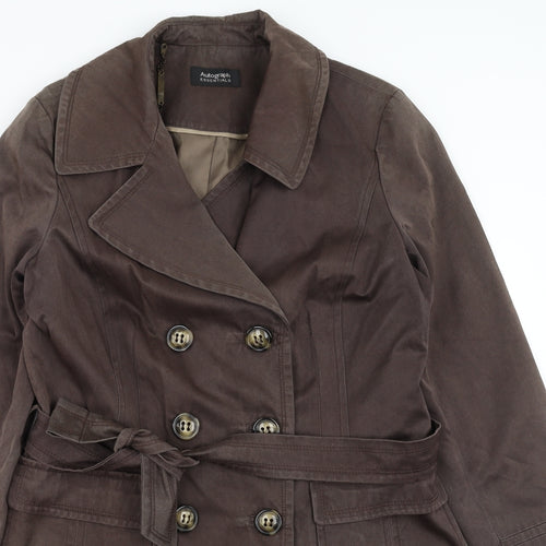 Marks and Spencer Womens Brown   Jacket  Size 16