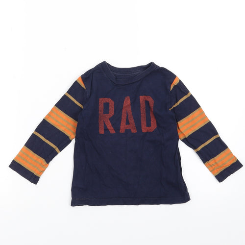 Gap Boys Blue   Basic T-Shirt Size 2 Years  - rad