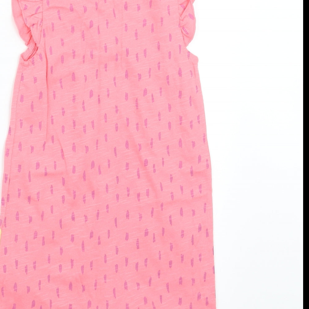 George Girls Pink Geometric  Romper One-Piece Size 12-18 Months  - mummys little princess