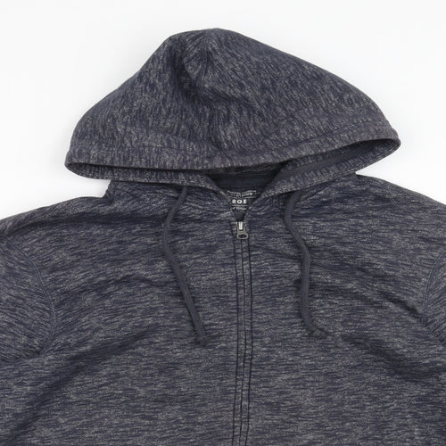 Sainsburys Mens Blue   Full Zip Hoodie Size L