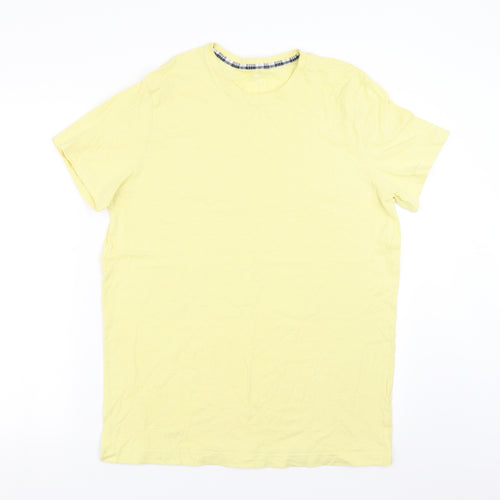 Sainsburys Mens Yellow    T-Shirt Size M