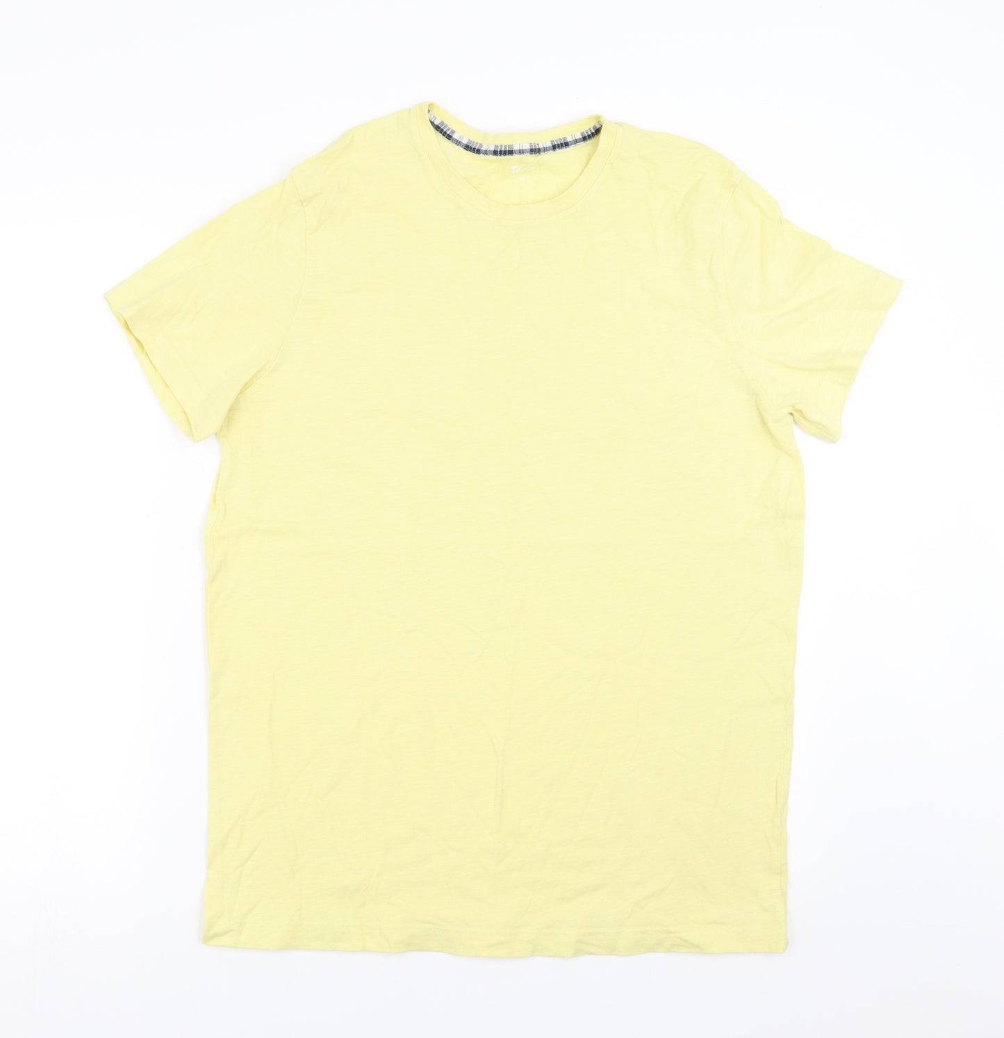 Sainsburys Mens Yellow    T-Shirt Size M