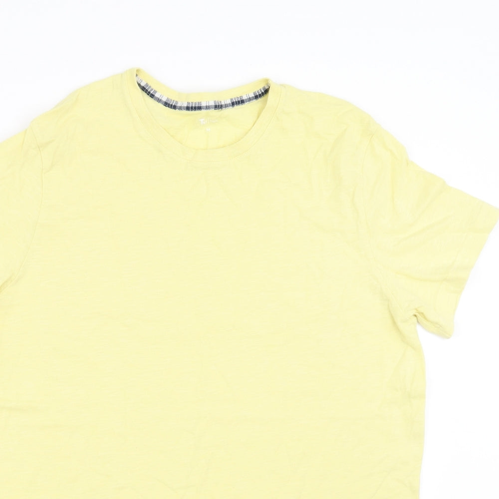 Sainsburys Mens Yellow    T-Shirt Size M