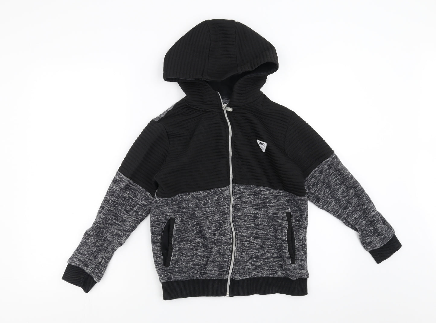 Sonneti Boys Black   Full Zip Hoodie Size 12-13 Years