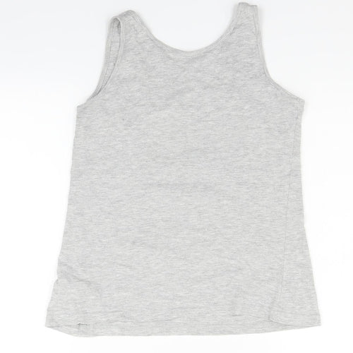 Primark Girls Grey   Basic Tank Size 12-13 Years