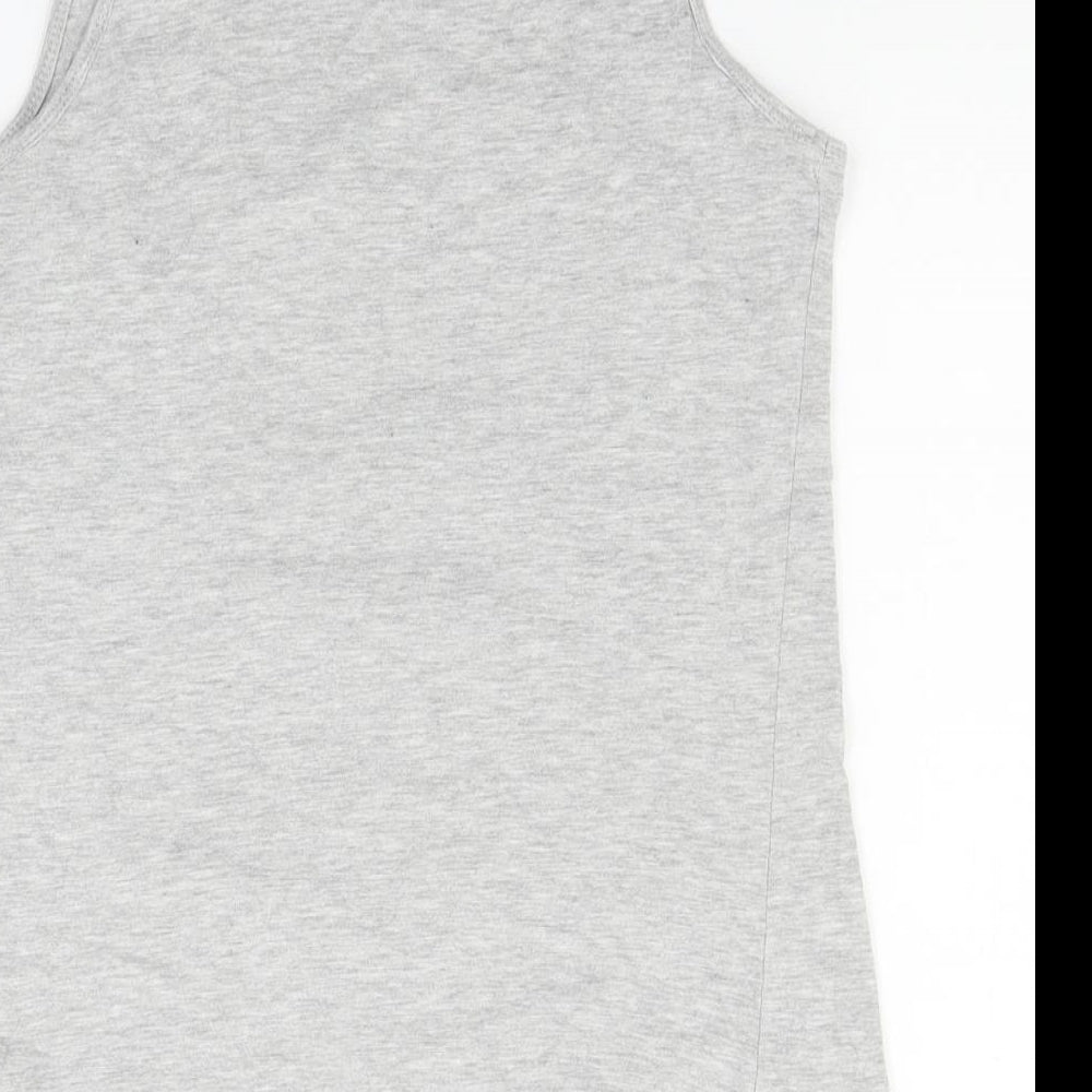 Primark Girls Grey   Basic Tank Size 12-13 Years