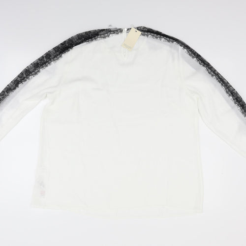 capsule Womens White   Basic T-Shirt Size XL