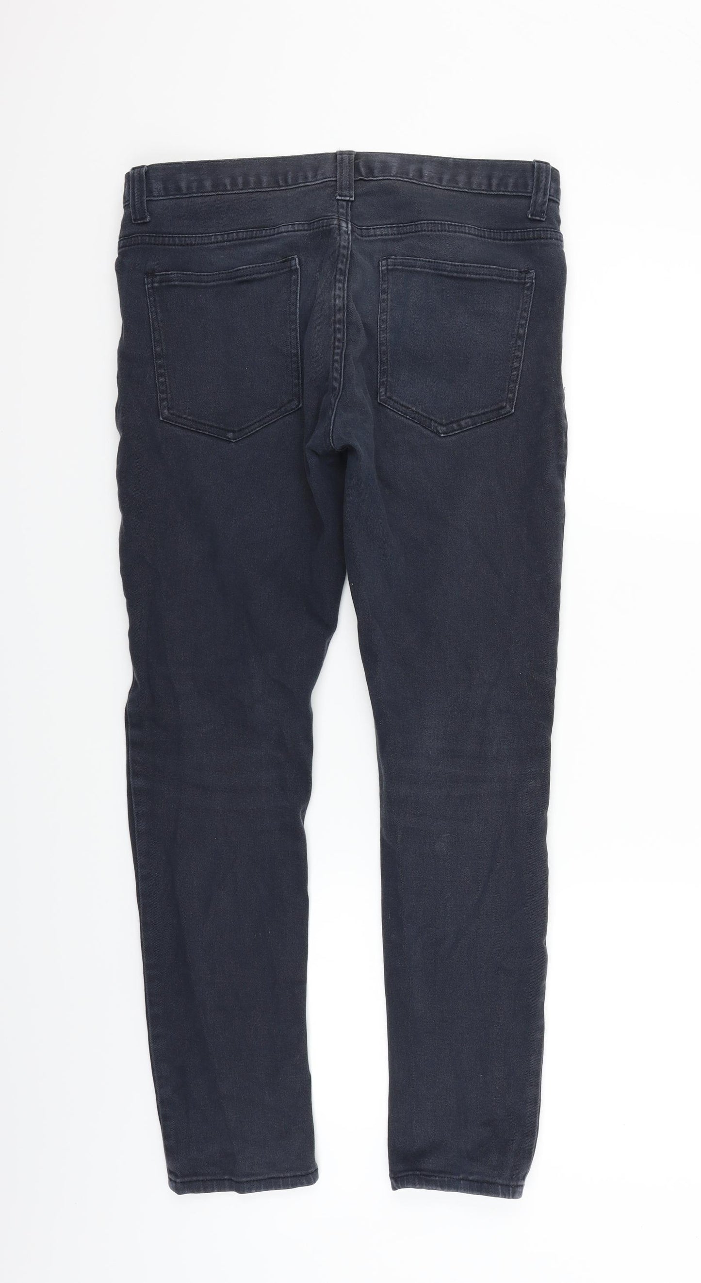 deniem & co Womens Black   Straight Jeans Size 30 in L30 in