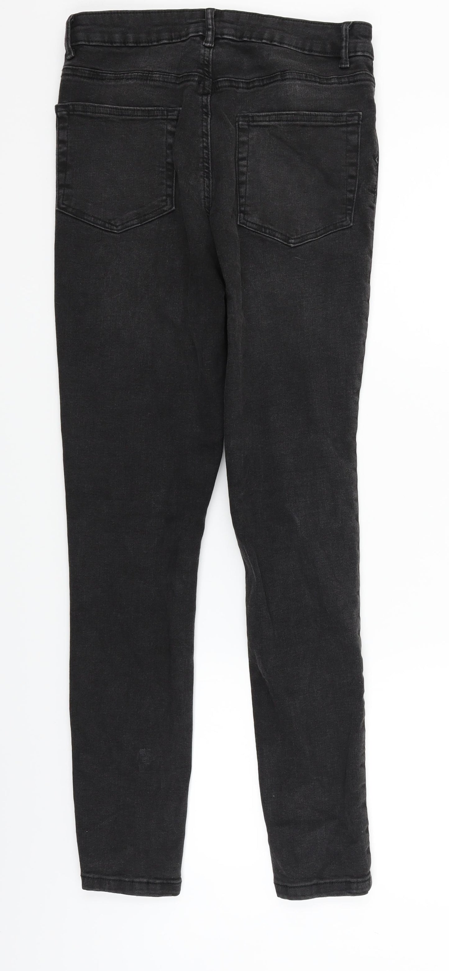 deniem & co Womens Black   Straight Jeans Size 12 L26 in