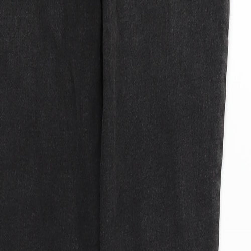 deniem & co Womens Black   Straight Jeans Size 12 L26 in