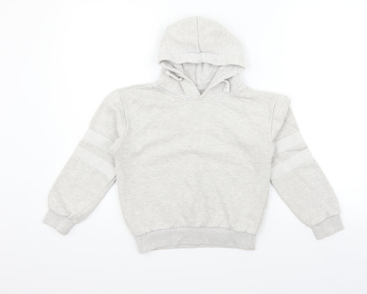 Front view of Primark girls’ grey jumper, size 9-10, years