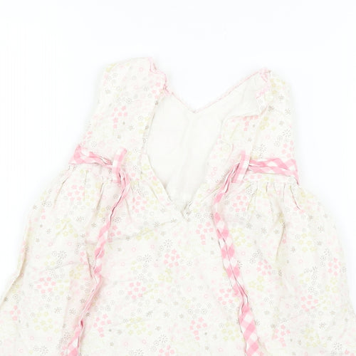 Matalan Girls Pink Check  Fit & Flare  Size 2-3 Years