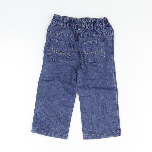 Earlydays Boys Blue   Cargo Jeans Size 6-9 Months