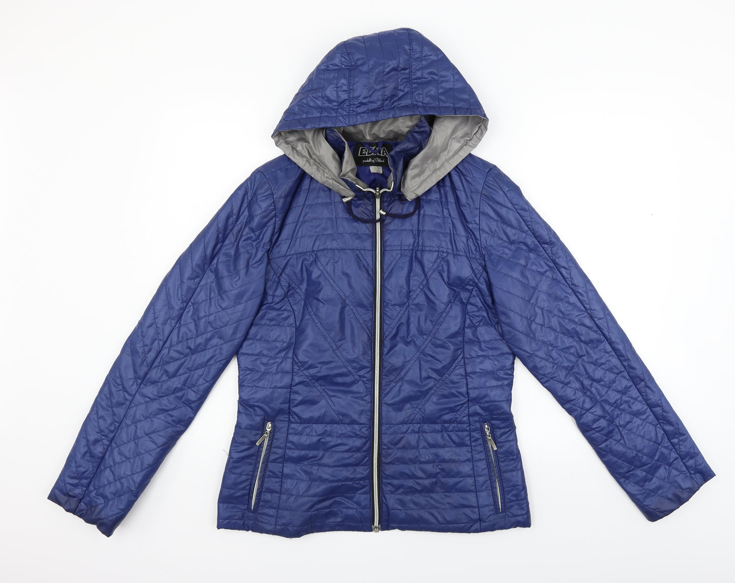 Edma Womens Blue   Jacket  Size M