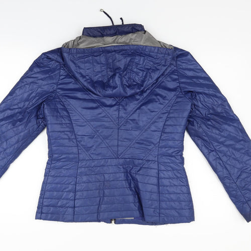 Edma Womens Blue   Jacket  Size M