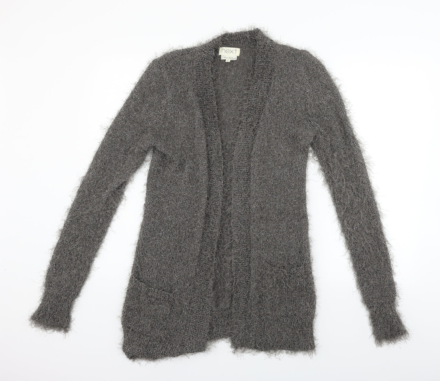 NEXT Womens Grey   Cardigan Jumper Size M