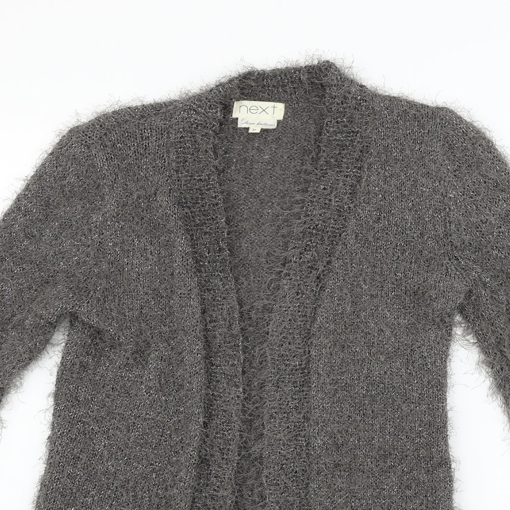 NEXT Womens Grey   Cardigan Jumper Size M