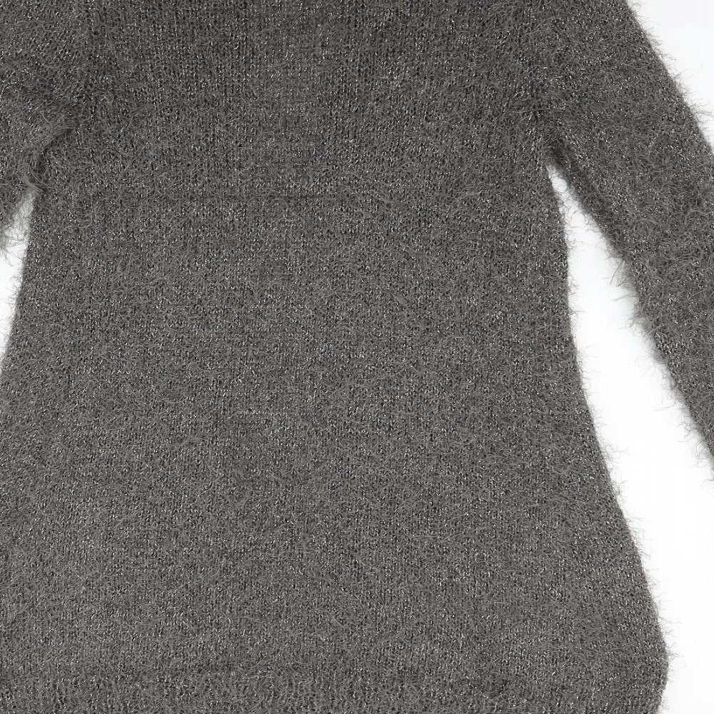 NEXT Womens Grey   Cardigan Jumper Size M