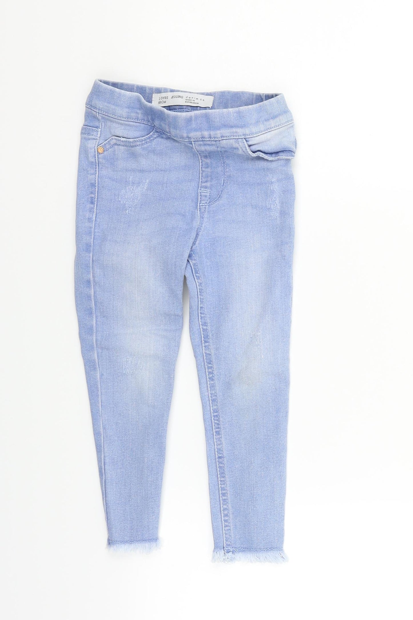 deniem & co Girls Blue   Straight Jeans Size 2-3 Years