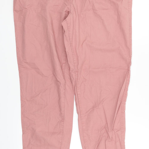 George Mens Pink   Trousers  Size 16 L29 in