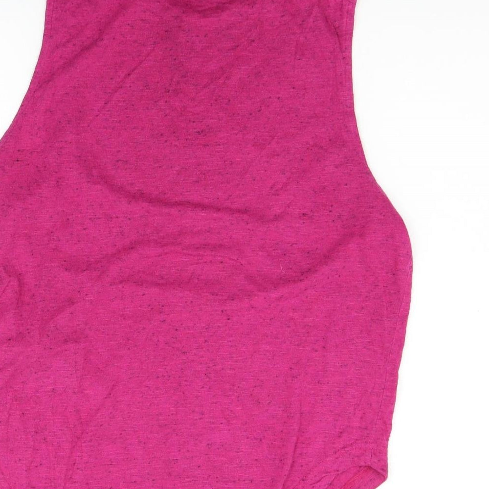 adidas Womens Pink   Basic T-Shirt Size S