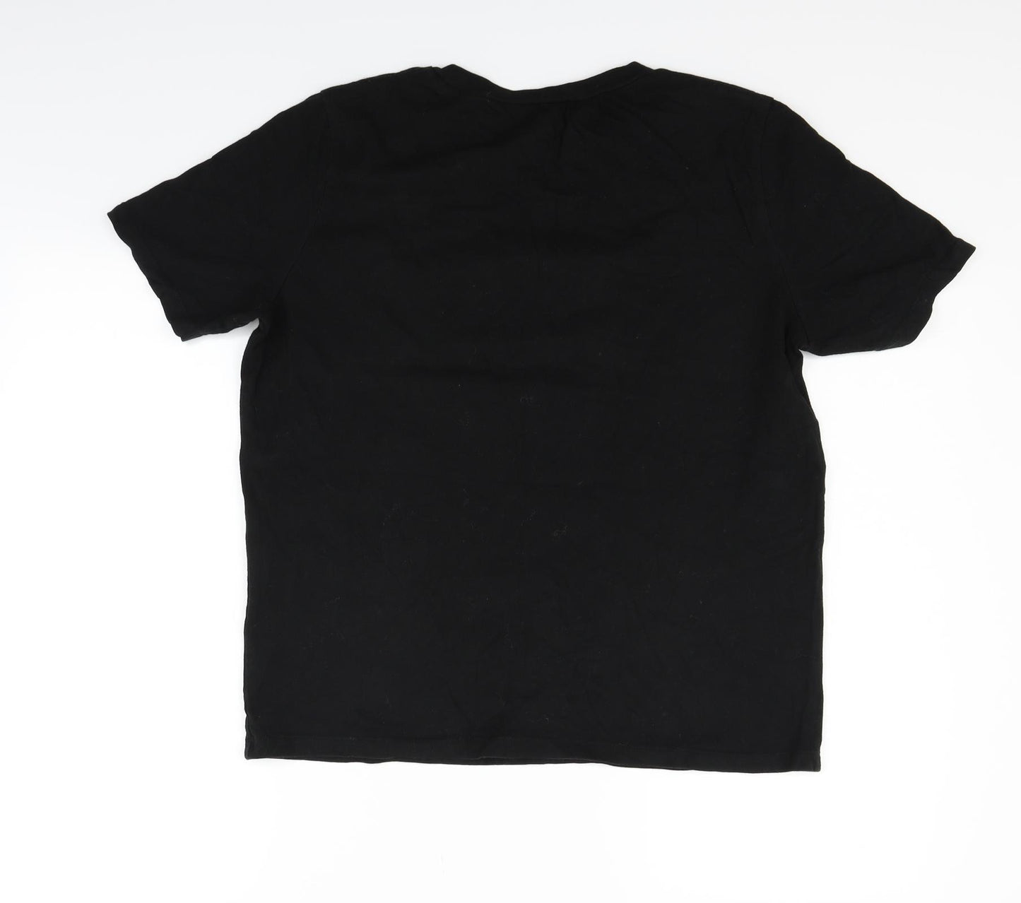 Zara Mens Black    T-Shirt Size M