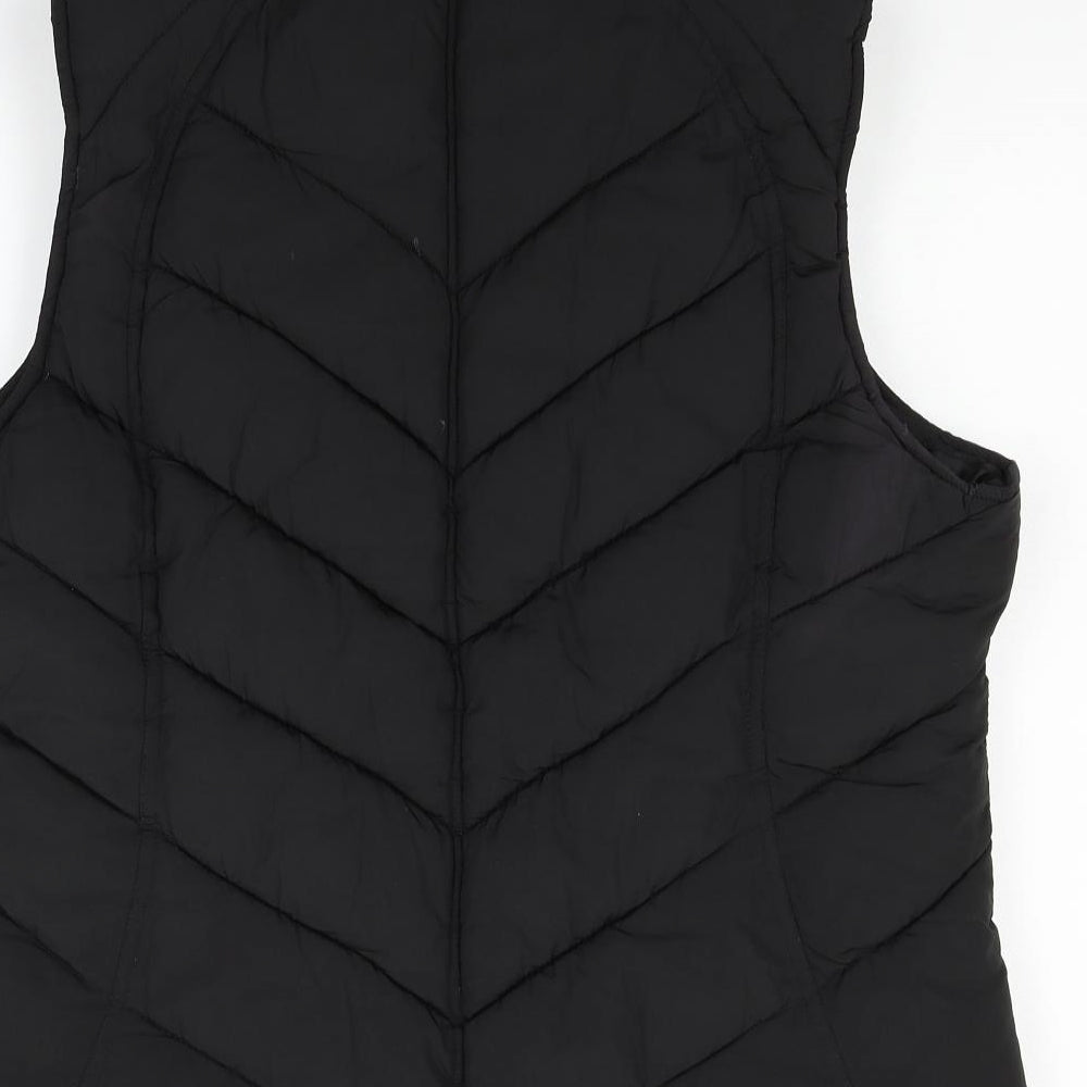 George Womens Black   Gilet Coat Size 18