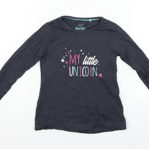 Lupilu Boys Blue   Basic T-Shirt Size 3-4 Years  - my little unicorn